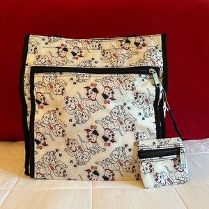 Vintage 101 Dalmatians Nylon Bag